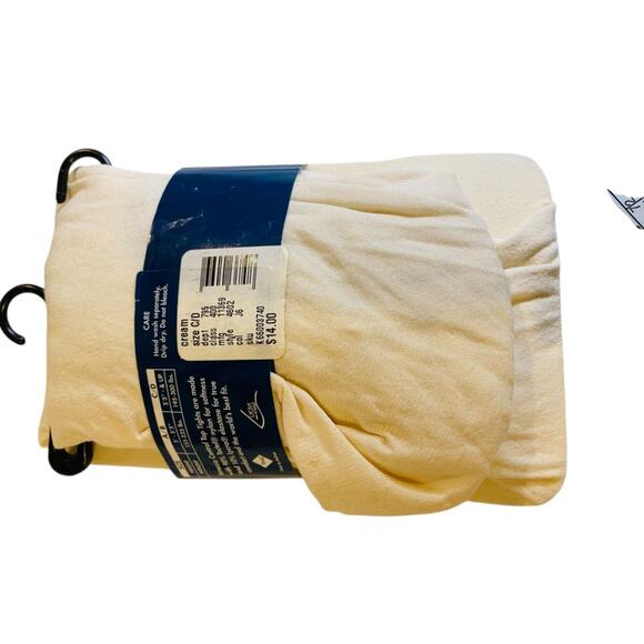 Venezia Jeans Control Top Tights Cream New Plus Size C/D - Picture 3 of 5